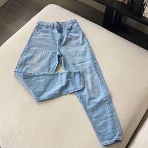 Light Blue High Loose Levi Jeans